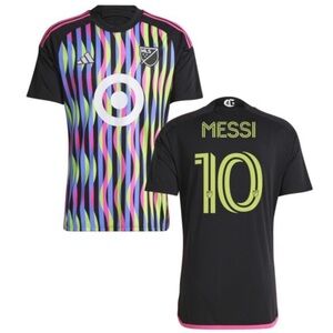 NEW Adidas Men's Lionel Messi Black 2024 Mls All-Star Game 💯 Authentic Jersey